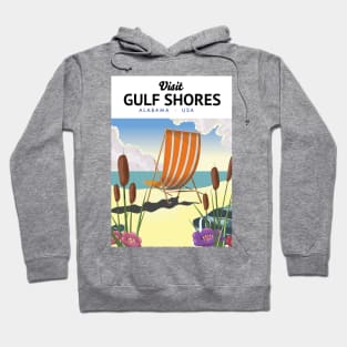 Gulf Shores Alabama beach poster Hoodie